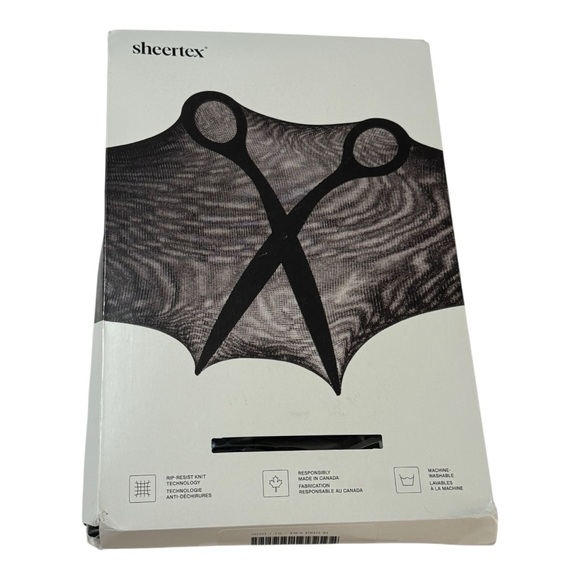 Sheertex Semi Opaque Rip‑Resist Tights | Black M - Picture 3 of 6